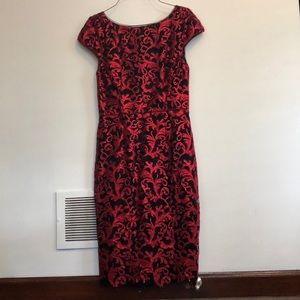 Black and red Antonio Melani dress